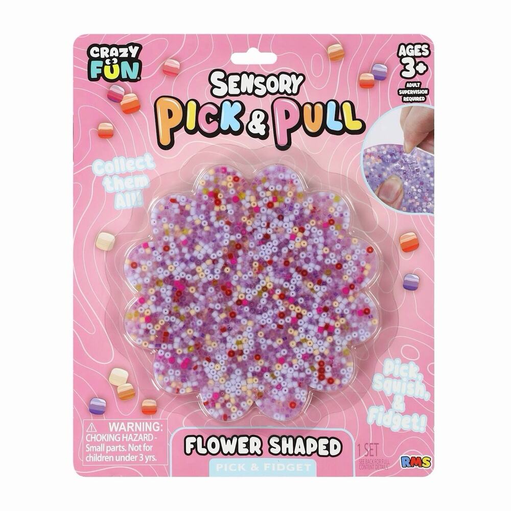 🔥Crazy Fun Sensory Pick And Pull Circle Shaped Pink BNWT🔥